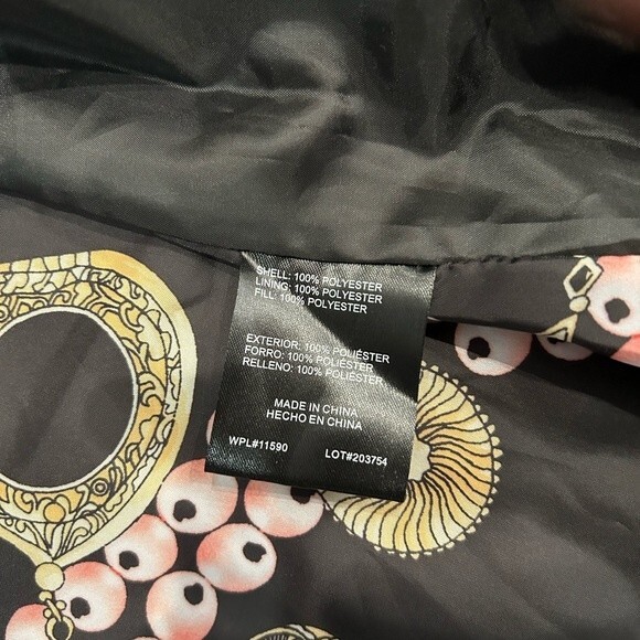 NEW Ellen Tracy Black Quilted WOMEN Coat / Shacket / Jacket Size S Black - Picture 6 of 7